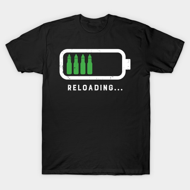 Bullet Reloading T-Shirt by c1337s